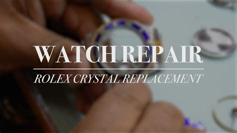 how to replace crystal on rolex|rolex crystal replacement price.